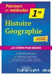 Parcours et méthodes Histoire Géographie 1re