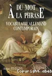 Du mot à la phrase