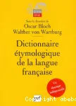 Dictionnaire étymologique de la langue francaise