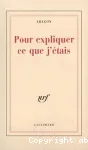 Pour expliquer ce que j'étais