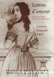 Lettres d'amour de Georges Sand et d'Alfred de Musset
