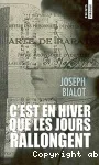 C'est en hiver que les jours rallongent