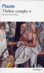 Théâtre complet T2 Plaute