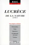 De la nature : Livre I