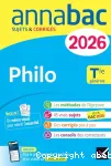 Annabac sujets et corrigés Philo Tle générale 2026