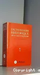 Dictionnaire historique de la langue francaise. Pr à Z