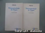 La phénoménologie de l'esprit. 1