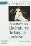 Dictionnaire des littératures de langue anglaise