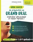 Mon cahier de préparation au Grand Oral