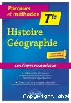 Parcours et méthodes Histoire Géographie Tle