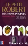 Le petit Robert des noms propres : alphabétique et analogique, illustré en couleurs