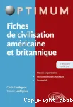 Fiches de civilisation américaine et britannique