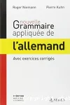 Nouvelle grammaire appliquée de l'allemand