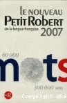 Le nouveau petit Robert : dictionnaire alphabétique et analogique de la langue francaise
