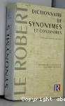 Dictionnaire des synonymes et contraires