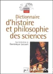 Dictionnaire d'histoire et philosophie des sciences