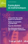 Formulaire de mathématiques