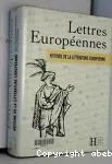 Lettres Européennes, histoire de la littérature européenne