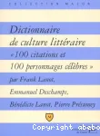 Dictionnaire de culture littéraire