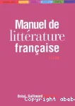 Manuel de littérature française