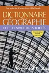 Dictionnaire de la géographie et de l'espace des sociétés
