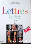 Lettres : première