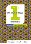 Enseignement scientifique et mathématique 1re