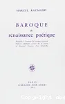 Baroque et renaissance poétique