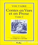 Contes en vers et en prose de Voltaire T1