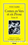 Contes en vers et en prose de Voltaire. Tome II
