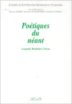 Poétiques du néant