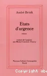 Etats d'urgence