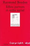 Effets pervers et ordre social