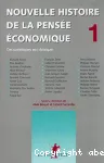 Nouvelle histoire de la pensée économique 1