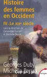 Histoire des femmes en Occident T4 : le XIXe siècle
