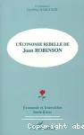 L'économie rebelle de Joan Robinson