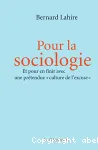Pour la sociologie