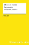 Immensee und andere Novellen