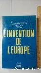 L'invention de l'Europe