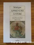 Apprendre à vivre T1 (lettres à Lucilius)