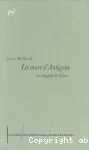 La mort d'Antigone