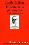 Histoire de la philosophie T2 : XVIIe - XVIIIe siècles