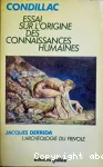 Essai sur l'origine des connaissances humaines