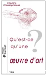Qu'est-ce qu'une oeuvre d'art?
